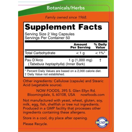 500mg - 100 vcaps