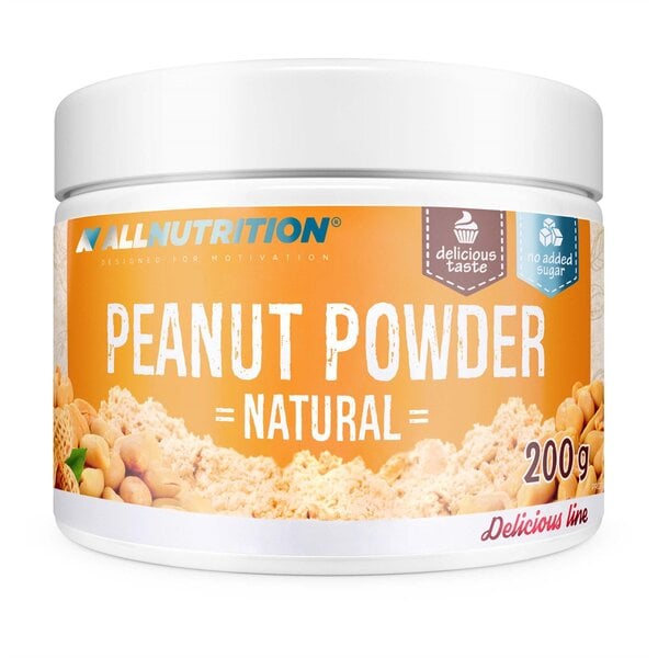Allnutrition - Jordnötspulver, Naturlig - 200g | Vitaminer och MineralerHälsokostNötsmör | Apoteka