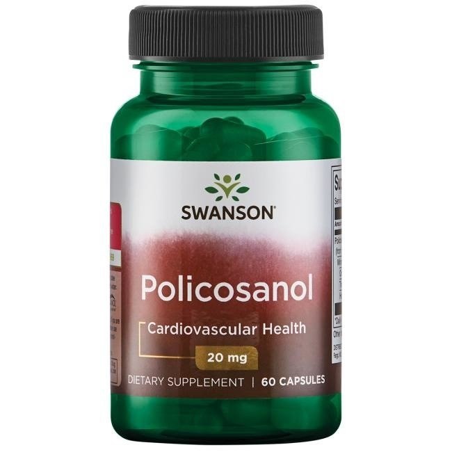 Swanson - Policosanol, 20 mg - 60 kapslar | Vitaminer och MineralerHälsa och välbefinnandeAntioxidanterHälsokost | Apoteka