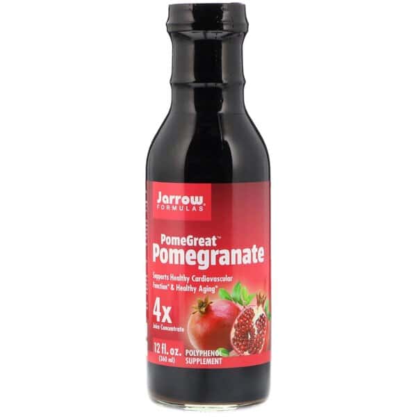 Jarrow Formulas - PomeGreat, Granatäpple - 360 ml | Veganska produkterHälsa och välbefinnandeAntioxidanterHälsokost | Apoteka