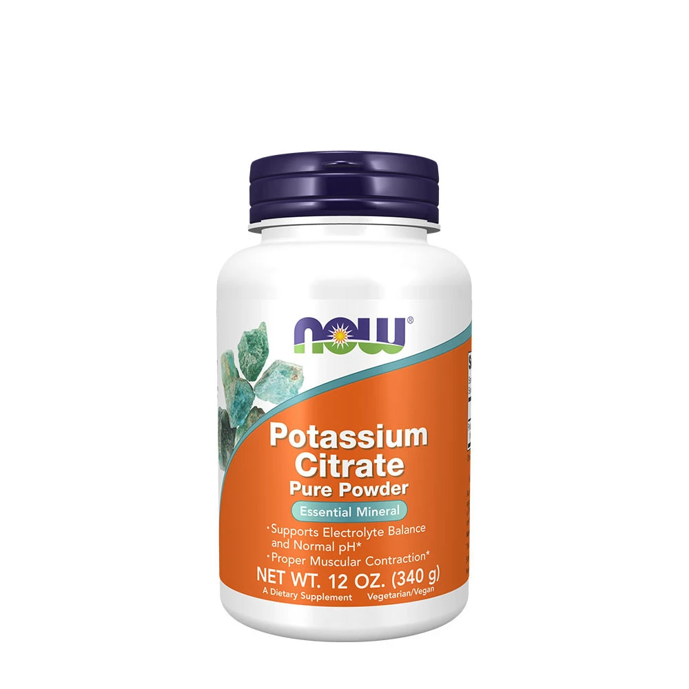 NOW - Kaliumcitratpulver, storlek | Vitaminer och MineralerVeganska produkterVissa mineralerHälsokostKalium | Apoteka