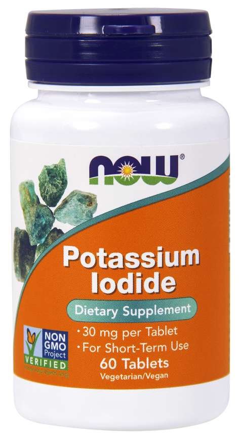 NOW Foods - Kaliumjodid, 30 mg - 60 tabletter | Vitaminer och MineralerVeganska produkterVissa mineralerHälsokostJod | Apoteka