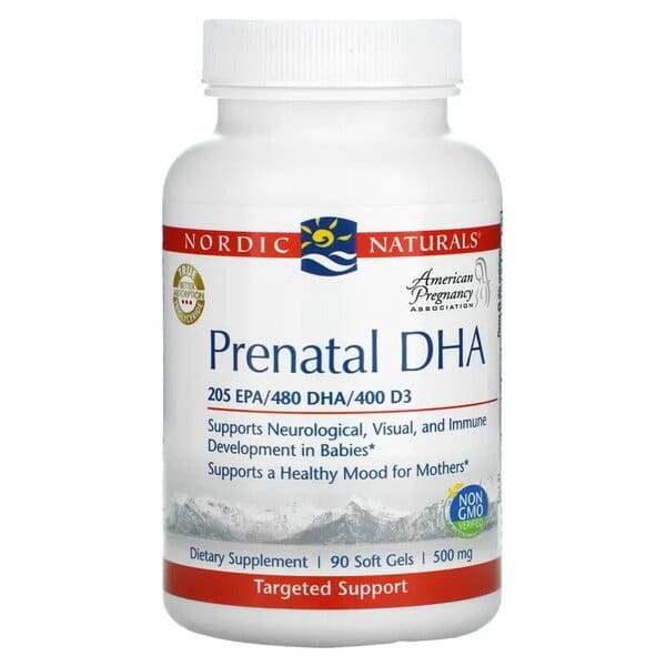Nordic Naturals - Prenatal DHA, 830 mg utan smak, 90 kapslar | Kosttillskott för kvinnorOmega och fiskoljaHälsokostOmega & Näringsoljor | Apoteka