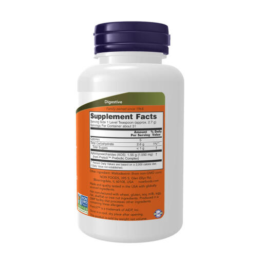 NOW - Prebiotic Bifido Boost Pulver, 85g - Bild 2