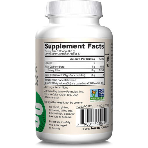 Jarrow Formulas - Prebiotiskt Inulin-FOS, 180g - Bild 6
