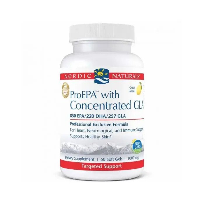 Nordic Naturals - ProEPA med koncentrerad GLA, Citron, 60 mjuka kapslar | Hälsa och välbefinnandeOmega och fiskoljaHälsokostOmega & Näringsoljor | Apoteka
