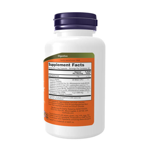 NOW - Probiotics-10 & Bifido, 25 miljarder CFU - Bild 2