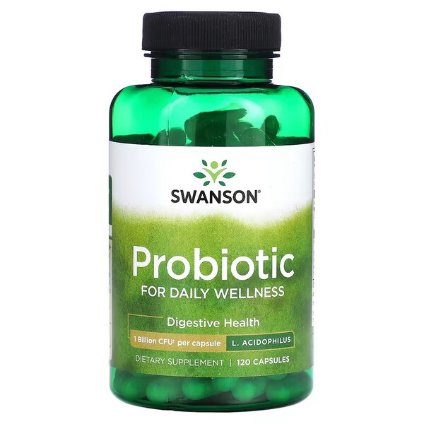 Swanson - Probiotika, 120 kapslar | Veganska produkterHälsa och välbefinnandeHälsokostProbiotika | Apoteka