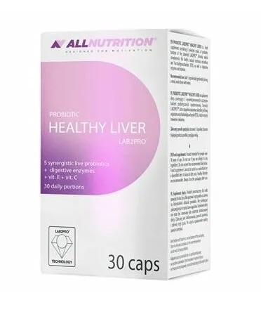 Allnutrition - Probiotic Healthy Liver, 30 kapslar | Vitaminer och MineralerVeganska produkterHälsa och välbefinnandeHälsokostLeverstödProbiotika | Apoteka