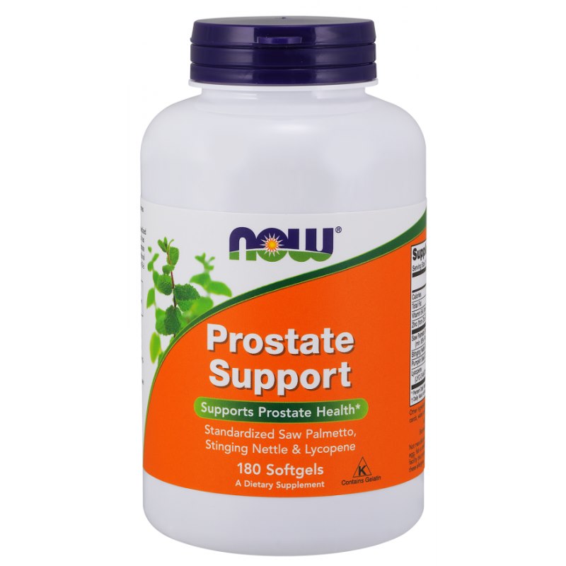 NOW Foods - Prostatastöd, 180 mjukkapslar | Vitaminer och MineralerHälsa och välbefinnandeKosttillskott för kvinnorSexuell hälsaHälsokost | Apoteka
