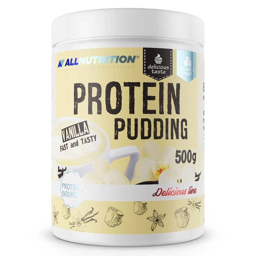 Allnutrition - Proteinpudding, Vanilj, 500g | HälsokostProteinbarsVassleproteinMåltidsersättningar | Apoteka