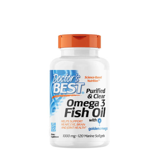 Purified & Clear Omega 3 Fish Oil