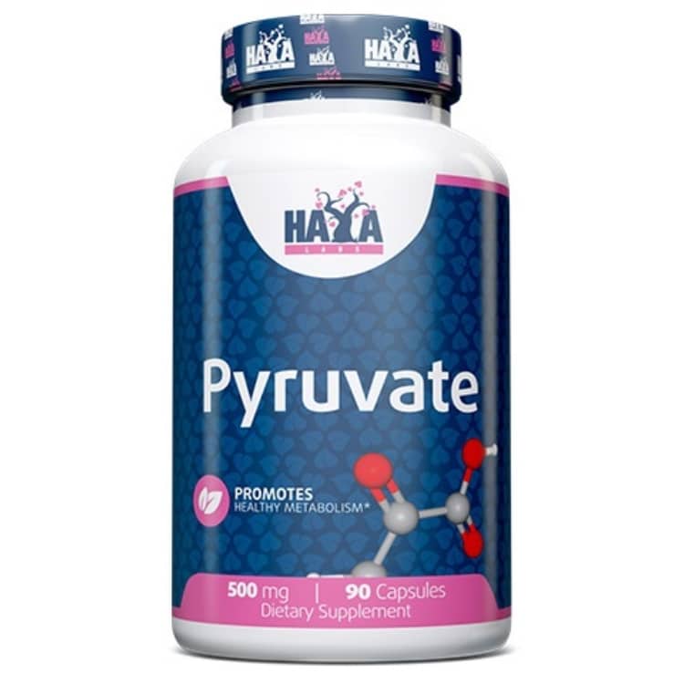 Haya Labs - Pyruvat, 500 mg, 90 kapslar | Hälsa och välbefinnandeViktkontrollHälsokostÅterhämtning efter träningGainers och kolhydraterFitness och träning | Apoteka