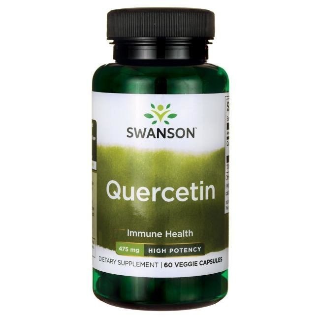 Swanson - Quercetin, hög styrka 475 mg - 60 vegetabiliska kapslar | Vitaminer och MineralerHälsa och välbefinnandeAntioxidanterHälsokostÖrter och växtbaserade preparat | Apoteka