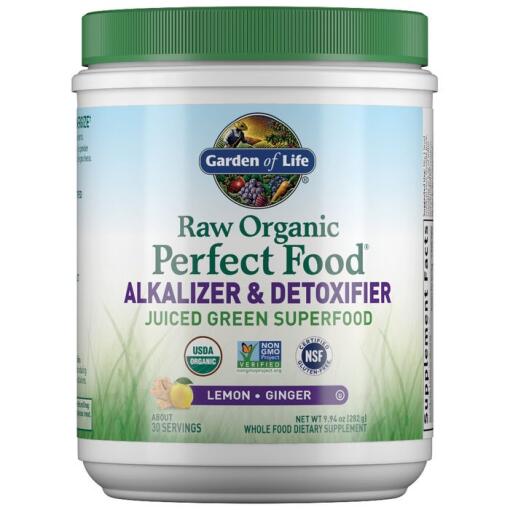 Rå økologisk Perfect Food Alkalizer & Detoxifier
