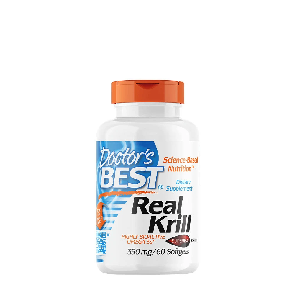 Doctors Best - Real Krill, 350 mg - 60 mjukkapslar | Vitaminer och MineralerHälsa och välbefinnandeOmegas - EFA - CLA - oljorOmega och fiskoljaHälsokostKrilloljaAstaxantin | Apoteka
