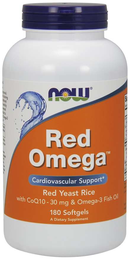 NOW Foods - Red Omega Röd Jäst Ris, 180 mjukkapslar | Vitaminer och MineralerOmegas - EFA - CLA - oljorOmega och fiskoljaHälsokostOmega & Näringsoljor | Apoteka