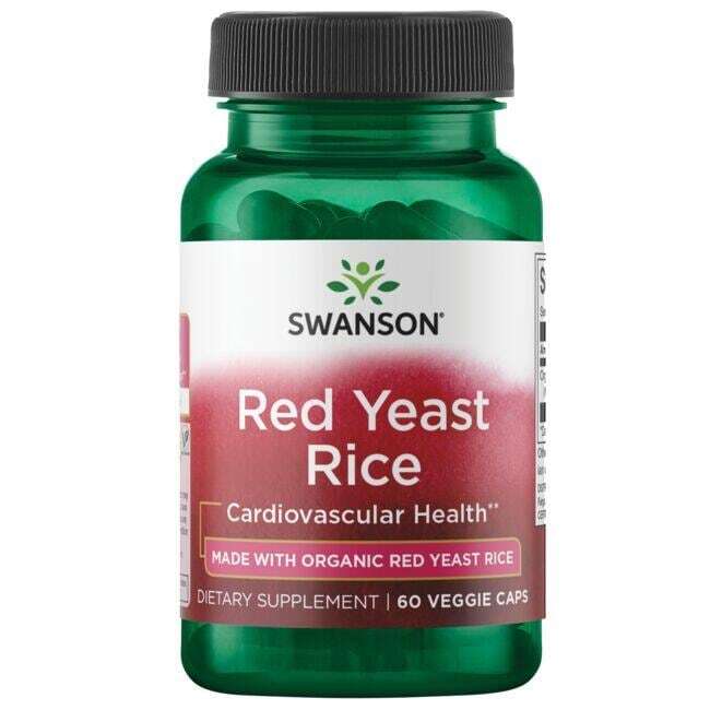 Swanson - Röd Jäst Ris, 600 mg - 60 vegetabiliska kapslar | Hälsa och välbefinnandeHälsokostÖrter och växtbaserade preparat | Apoteka
