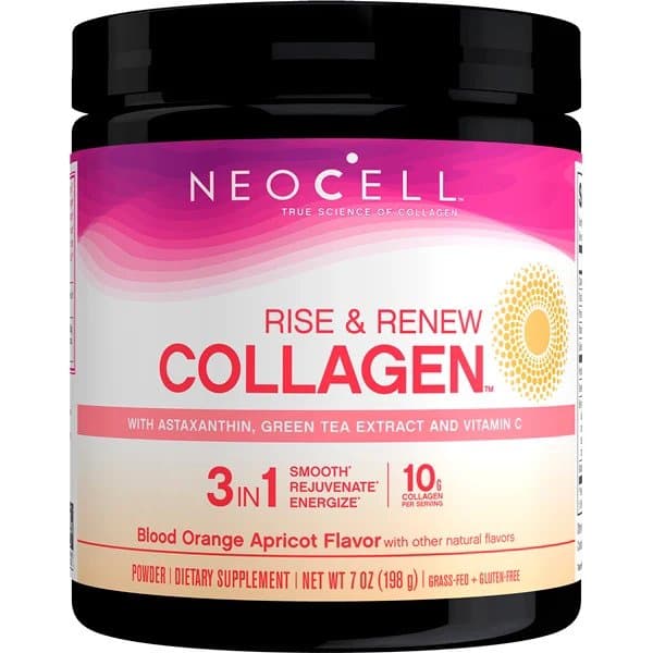 NeoCell - Rise &amp; Renew Kollagen, Blodappelsin &amp; Aprikos - 198g | Hälsa och välbefinnandeHälsokostKollagenVitalitetFräsch hud | Apoteka