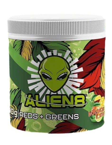 Alien8 - Mango Lime Röd &amp; Grön, 300g | Hälsa och välbefinnandeHälsokostProbiotika | Apoteka