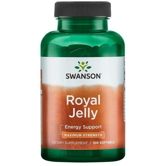 Swanson - Kunglig Gelé, 100 mjukkapslar | Vitaminer och MineralerHälsa och välbefinnandeOmegas - EFA - CLA - oljorAntioxidanterHälsokostDrottninggelé | Apoteka