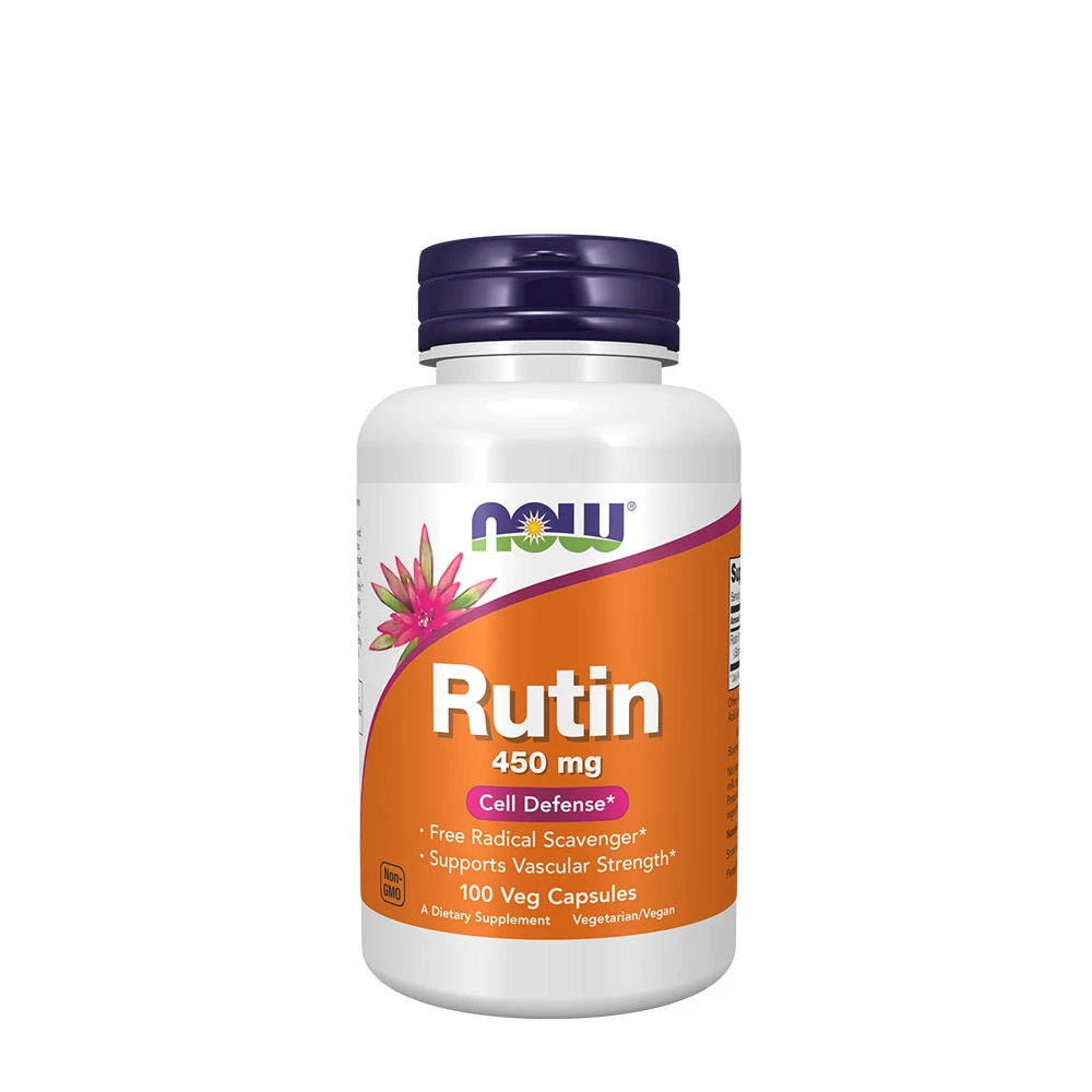 NOW - Rutin, 450 mg | Vitaminer och MineralerVeganska produkterHälsa och välbefinnandeHälsokost | Apoteka