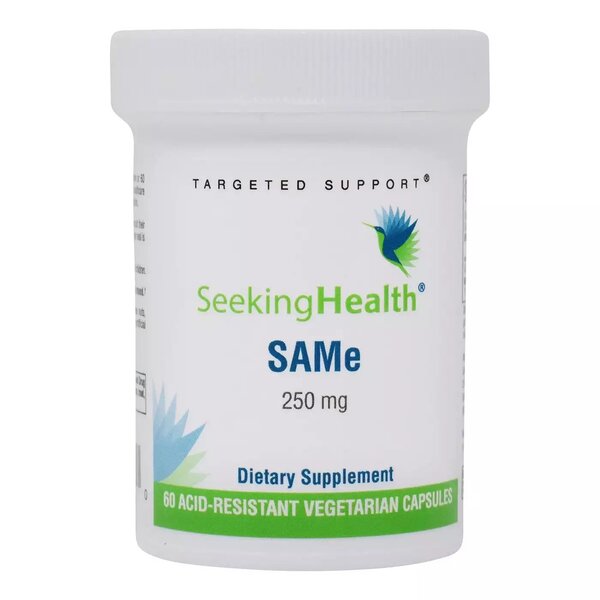 Seeking Health - SAMe, 250 mg, 60 syreresistenta kapslar | Vitaminer och MineralerHälsa och välbefinnandeHälsokostMelatonin | Apoteka