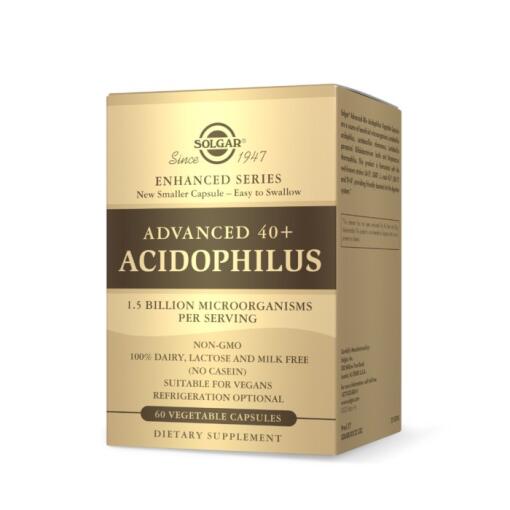 SOLGAR Advanced 40+ Acidophilus (60 caps)