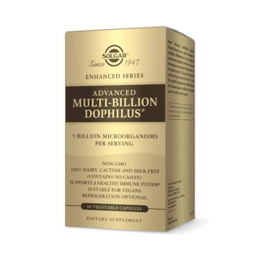 SOLGAR Advanced Multi-Billion Dophilus (60 caps)