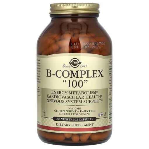 SOLGAR B-Complex 100" (250 caps.)"