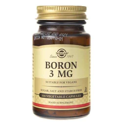 SOLGAR Boron 3 mg (100 caps)
