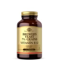 SOLGAR Brewer's Yeast 7 1/2 Grains with Vitamin B12 (250 tabs)