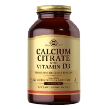 Solgar - Kalciumcitrat med Vitamin D3, 120 tabletter | Vitaminer och MineralerVissa mineralerVissa vitaminerD-vitaminKalcium | Apoteka