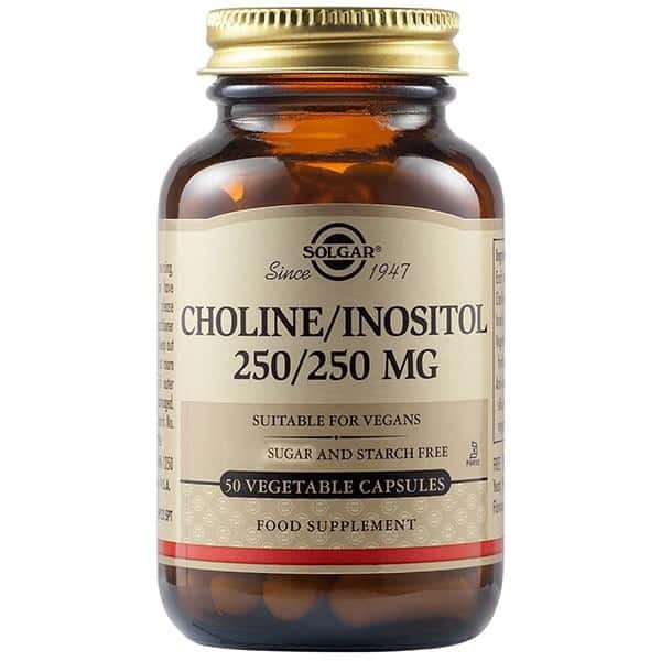 Solgar - Kolin/Inositol, 250 mg, 50 kapslar | Vitaminer och MineralerImmunförsvaretN-acetyl | Apoteka