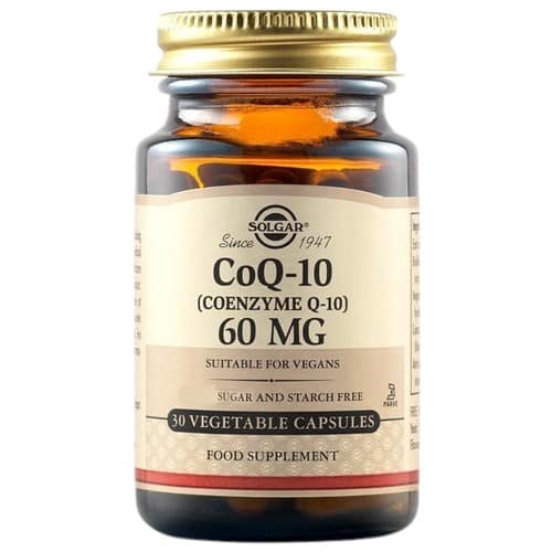 Solgar - CoQ-10, 60 mg, 30 kapslar | Vitaminer och MineralerKoenzym Q10 | Apoteka