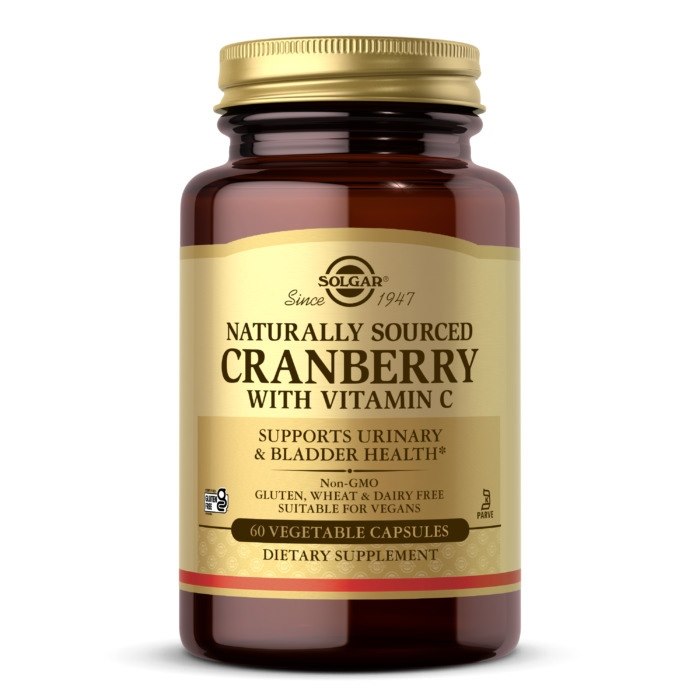 SOLGAR Cranberry with Vitamin C (60 caps)