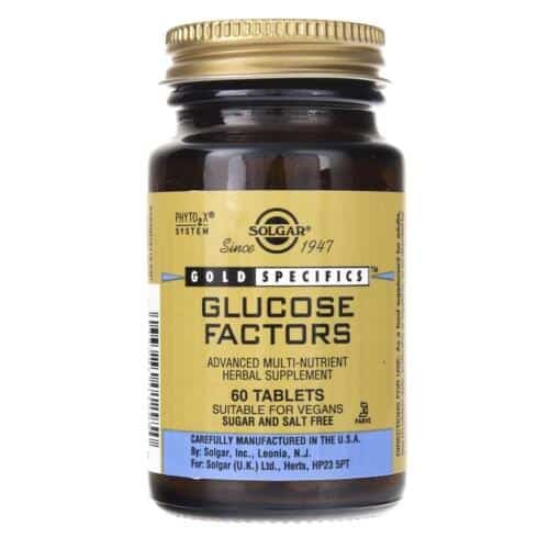 SOLGAR Glucose Factors (60 tabs)