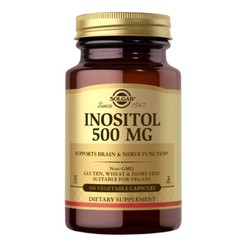 Solgar - Inositol, 500 mg, 100 kapslar | Vitaminer och MineralerN-acetyl | Apoteka