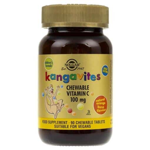 SOLGAR Kangavites Chewable with Vitamin C