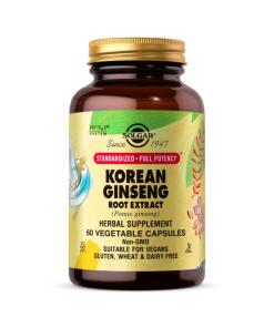 SOLGAR Korean Ginseng Root Extract SFP (60 caps)