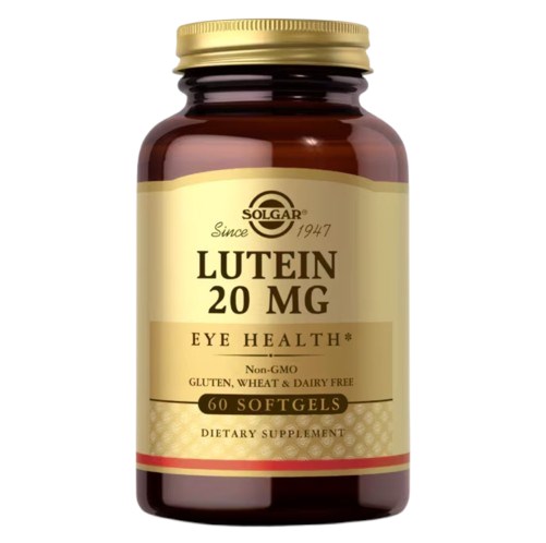 Solgar - Lutein 20 mg, 60 mjukkapslar | Vitaminer och MineralerÖgonhälsaLutein | Apoteka