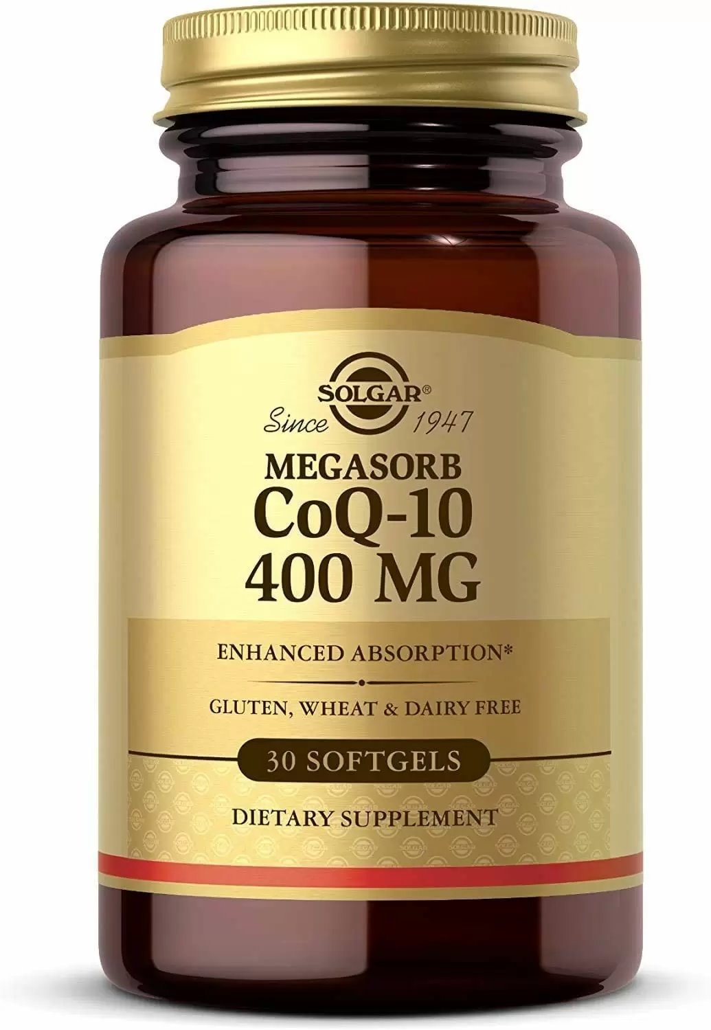 Solgar - Megasorb CoQ-10, 400 mg, 30 kapslar | Vitaminer och MineralerHälsokostCoQ10Koenzym Q10 | Apoteka