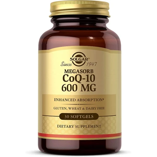 SOLGAR Megasorb CoQ-10 600 mg (30 sgels)