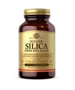 SOLGAR Oceanic Silica from Red Algae (100 caps)