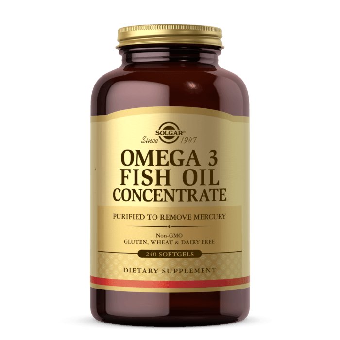 Solgar - Omega 3 Fiskoljekoncentrat, 240 kapslar | Vitaminer och MineralerOmegas - EFA - CLA - oljorOmega och fiskolja | Apoteka