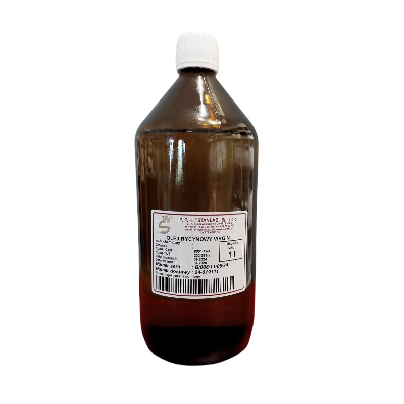 STANLAB - Virgin Ricinolja, 1000 ml | Hälsa och välbefinnandeCLA (konjugerad linolsyra)Kosmetika | Apoteka
