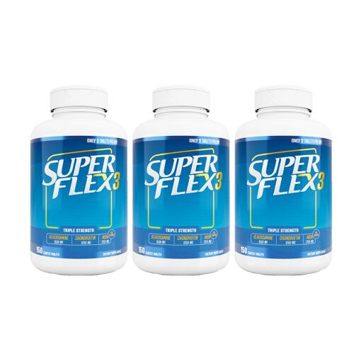 SUPERFLEX-3 - Ledhälsotillskott, 150 kapslar - Bild 3