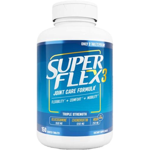 SUPERFLEX-3 - Ledhälsotillskott, 150 kapslar - Bild 5