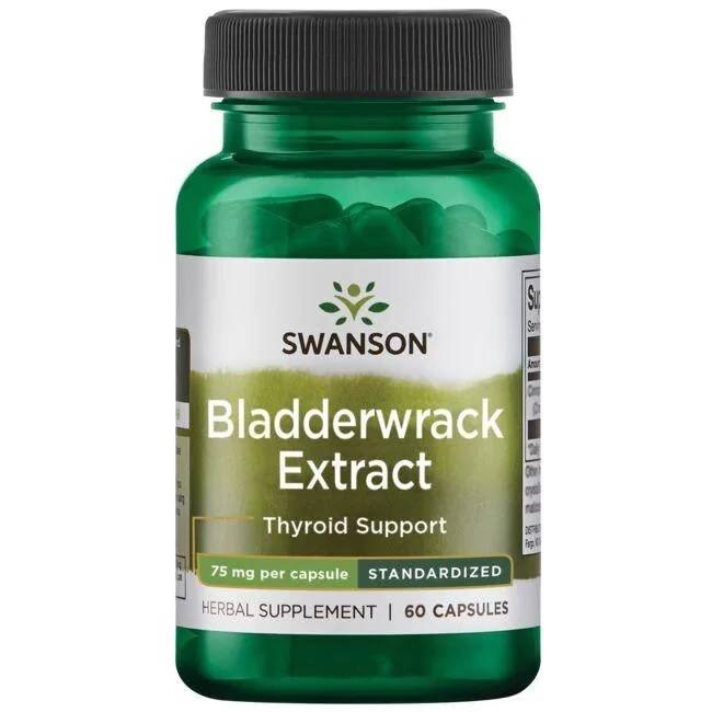 Swanson - Bladderwrack, 60 kapslar | Vitaminer och MineralerHälsa och välbefinnandeViktkontrollImmunförsvaretHälsokostFitness och träningUrinvägshälsaÖrter och växtbaserade preparat | Apoteka