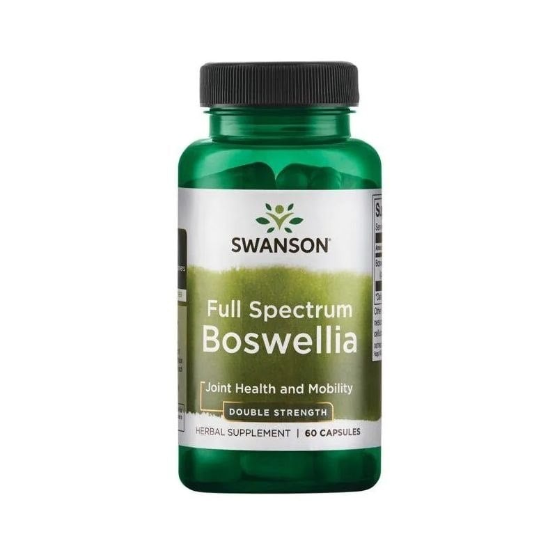 Swanson - Full Spectrum Boswellia, 400 mg (60 kapslar) | Vitaminer och MineralerHälsa och välbefinnandeÖrttillskottHälsokostStöd för ledernaÖrter och växtbaserade preparat | Apoteka